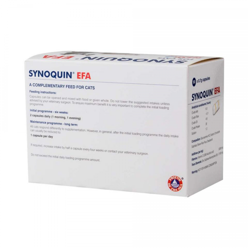 Synoquin Cat 貓隻關節補充劑 (90粒膠囊裝) Synoquin Cat 貓隻關節補充劑 (90粒膠囊裝)